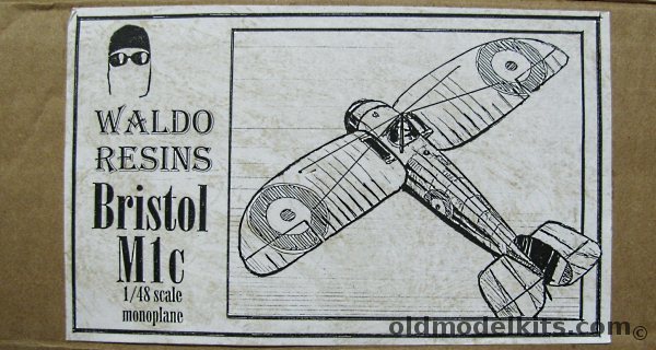 Waldo Resins 1/48 Bristol M1c Monoplane plastic model kit